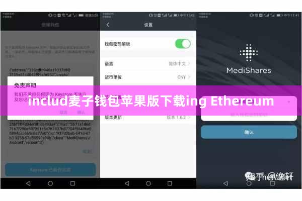includ麦子钱包苹果版下载ing Ethereum