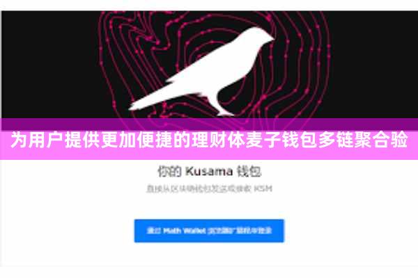 为用户提供更加便捷的理财体麦子钱包多链聚合验