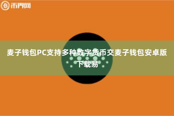 麦子钱包PC支持多种数字货币交麦子钱包安卓版下载易
