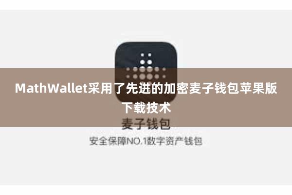 MathWallet采用了先进的加密麦子钱包苹果版下载技术